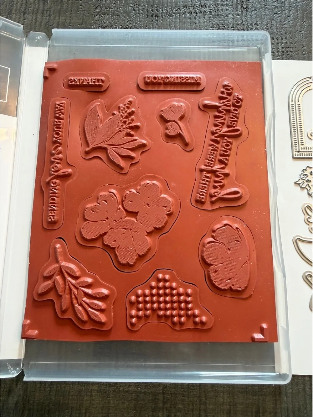 Stampin’ Up Regal Flora stamp set and Regal Flora Dies die cut set